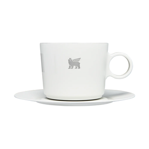 Taza de Capuchino Daybreak con plato Blanca | 192 Ml