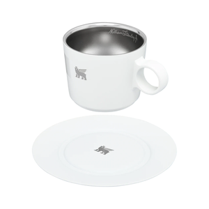 Taza de Capuchino Daybreak con plato Blanca | 192 Ml